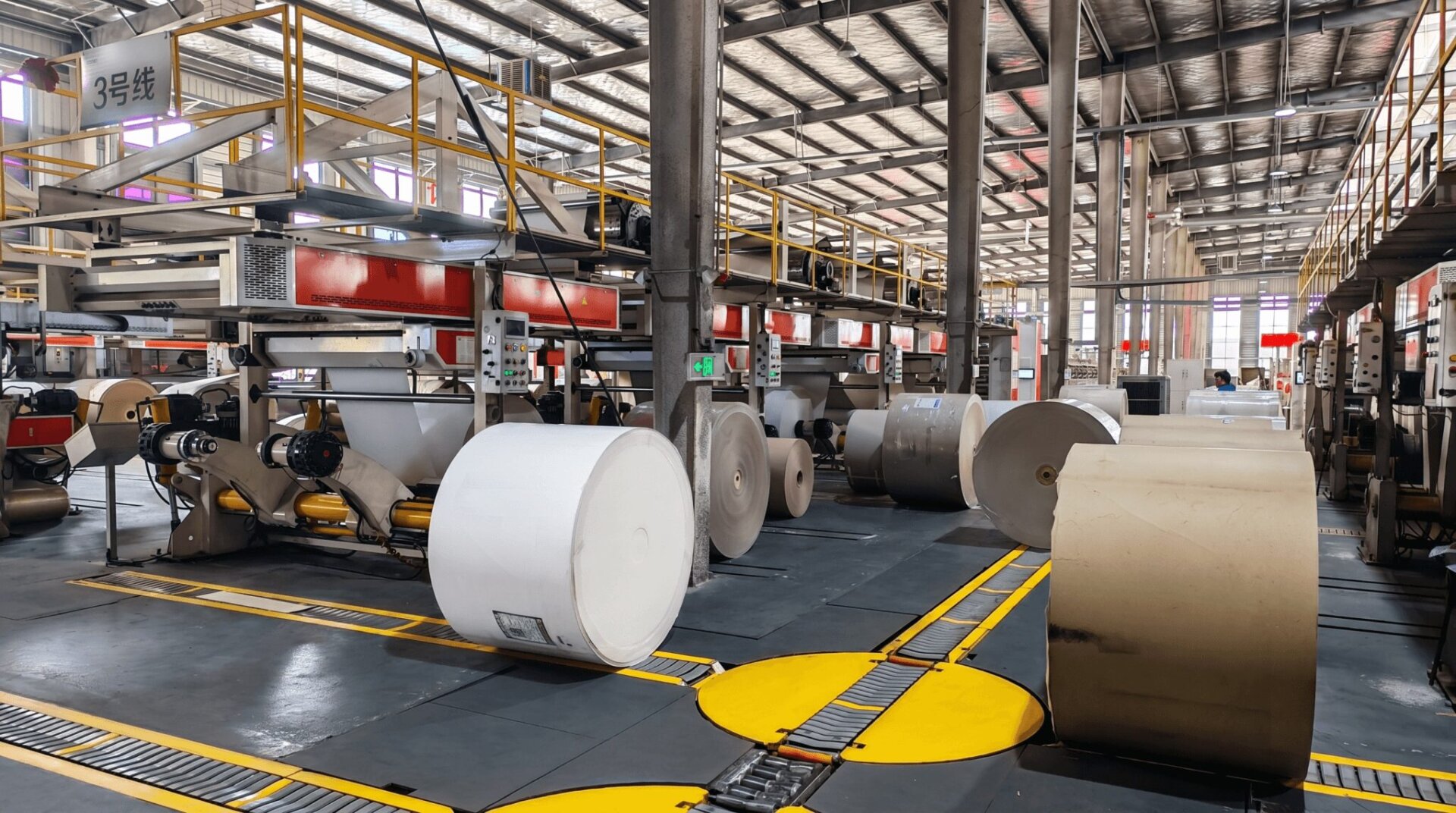 Hongtu Scenery composite paperboard manufacturing factory and production line