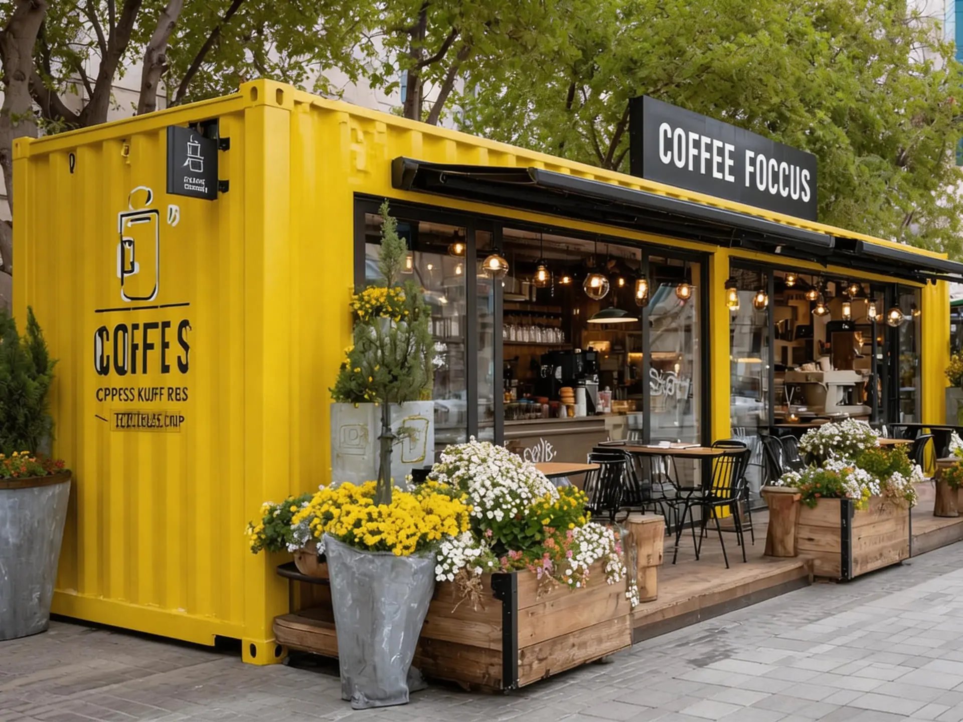 store in pop up container