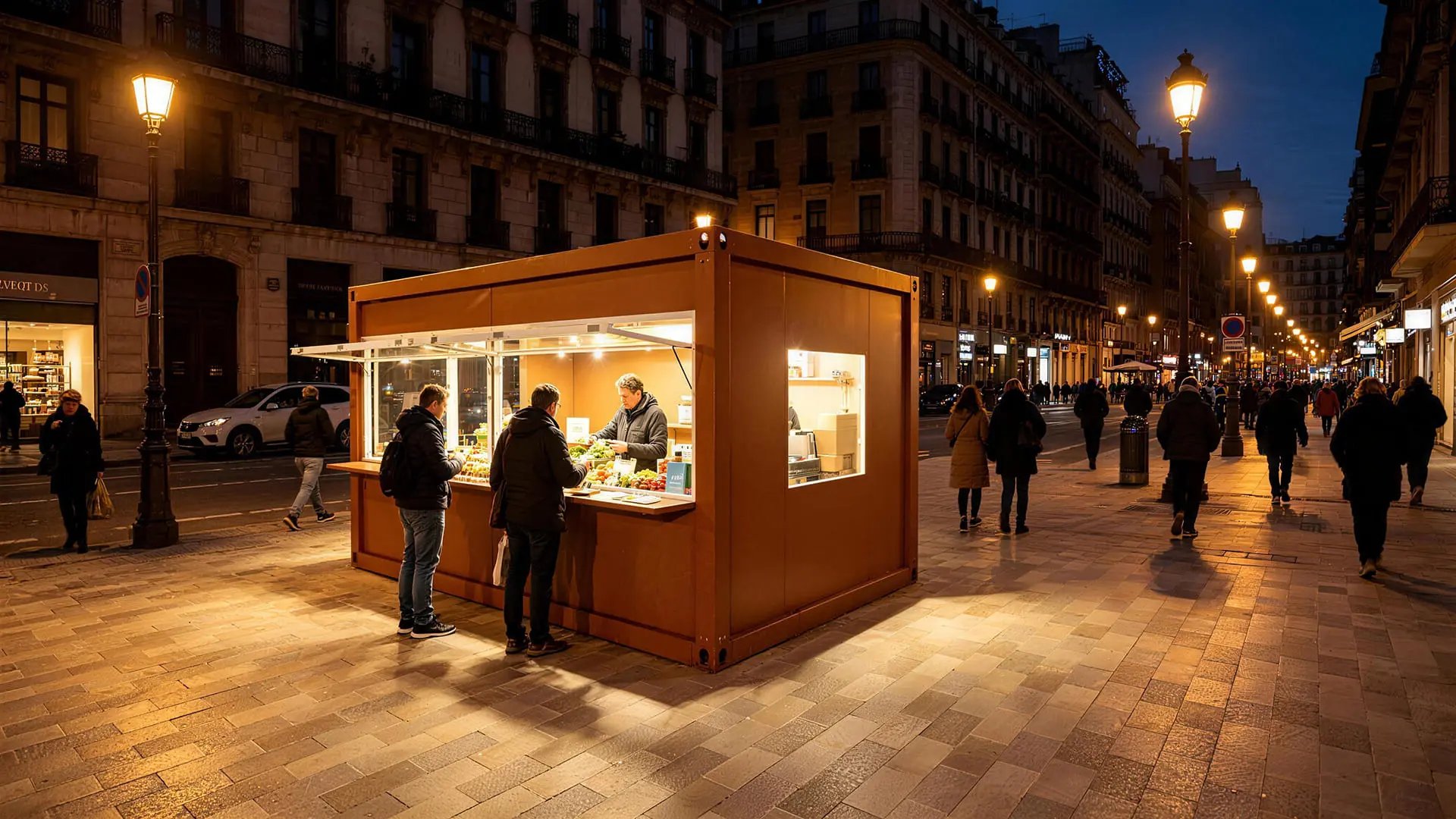 pop up shop shipping container