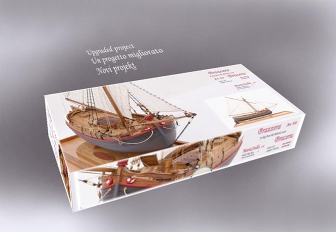 BRAZZERA ship model kit box