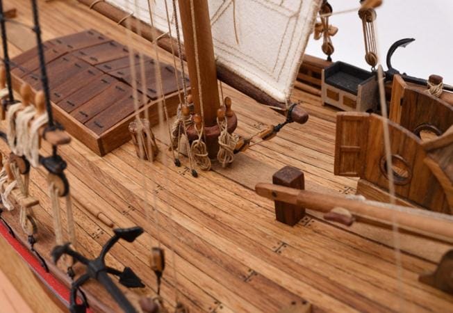 BRAZZERA wood model ship kit assembly
