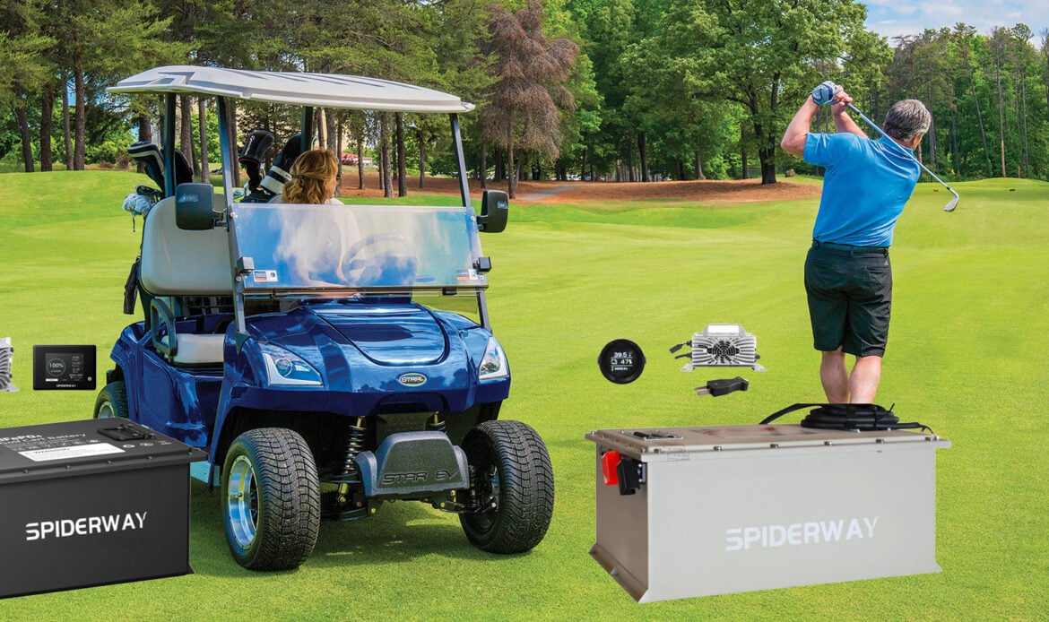 Golf cart battery for various models