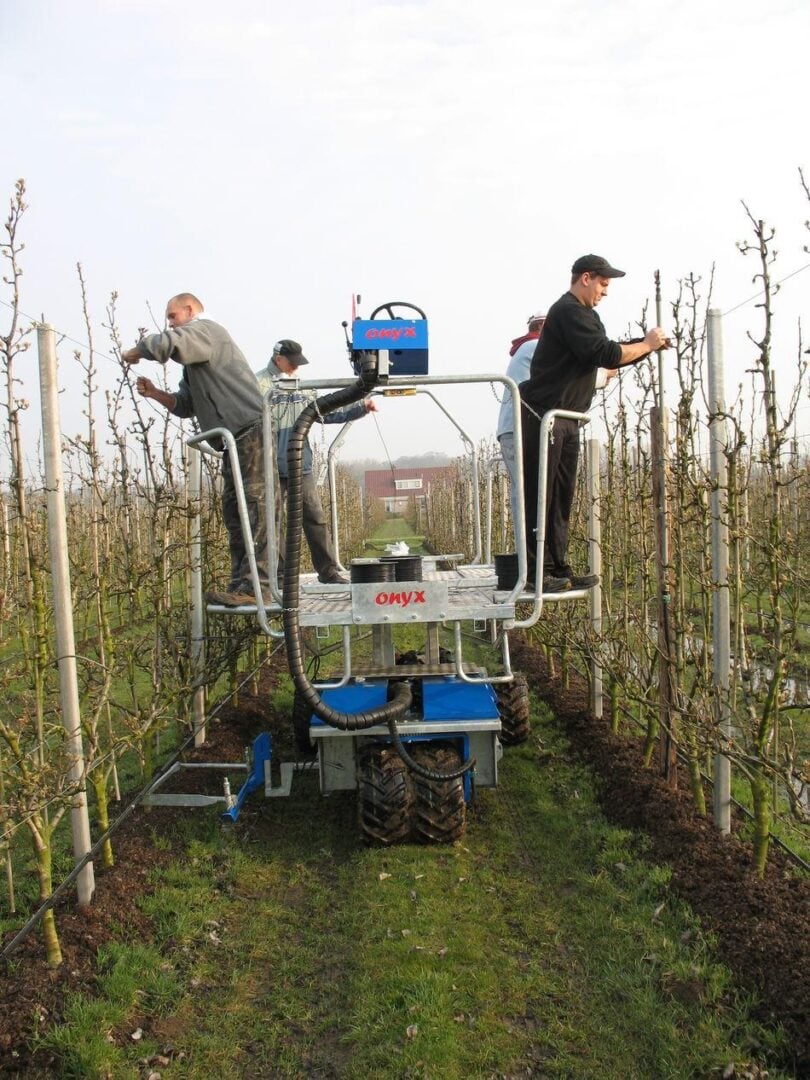 LiFePO4 battery powering agricultural transport vehicle