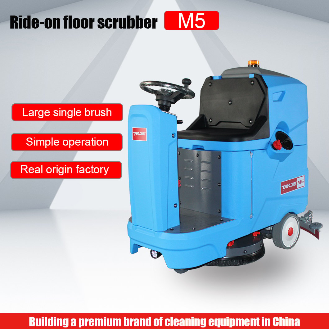 M5 ride-on floor scrubber model