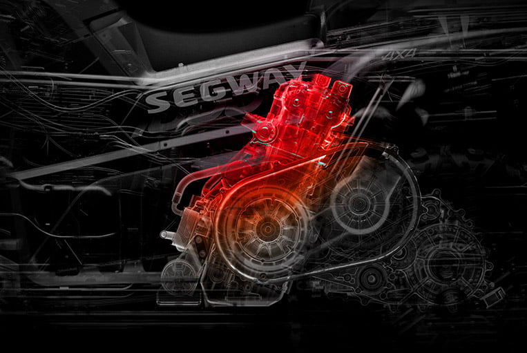 Segway AT10 UTV low heat emission feature