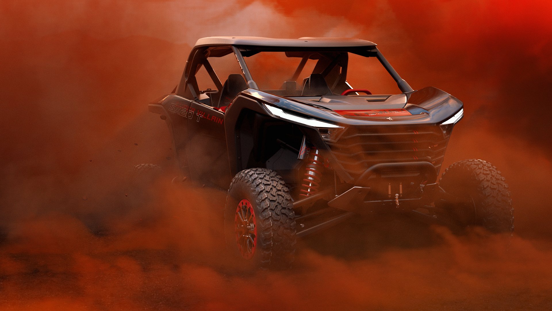 Segway Super Villain SX20T hybrid side-by-side off-road vehicle